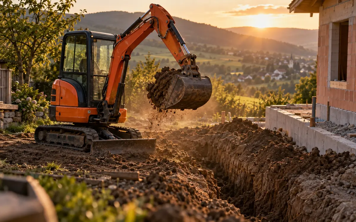 Minibagger mieten in Gummersbach